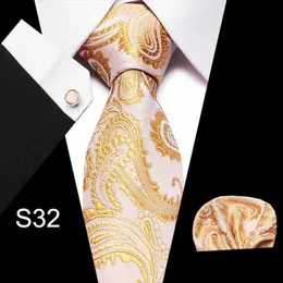 Ties cravatte per collo cravatte da uomo gratis cravatte da uomo set seta bianca bianca flroal cravatta flroal gocce faviscrini per le nozze regalo di lavoro barrywang 5944 y240325