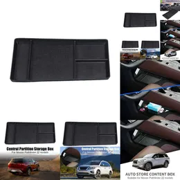 Novo para Nissan Pathfinder 2023 2024 Console de carros Console Central Tray Organizer Acessório Interior Tiding TPE Storage Box