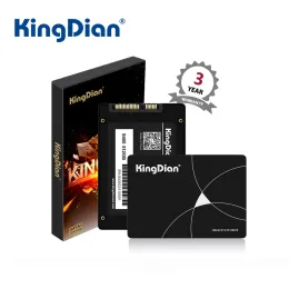 Drives Kingdian SSD 120GB 128 GB SATA 3 2,5 polegadas Estado sólido interno Drive HD HD para servidor de laptop para desktop (S280120GB)