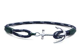 Tom Hope Bracelet 4 Größe handgefertigt südgrünen Seilketten Edelstahl Anker Charms Armreifen mit Box und TH117734028