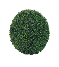 Dekoratif Çiçek Çelenkler 2840cm Yapay Bitki Topiary Ball Faux Boxwood Topları Arka Balkon Bahçesi Düğün Dekor 387749082526