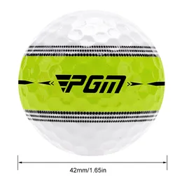 3pcs Palloni da golf professionali super lunghe distanza a 2 strati sfera a 360 ° con binario di volo palline ad alta elasticità Accesso da golf ad alta elasticità