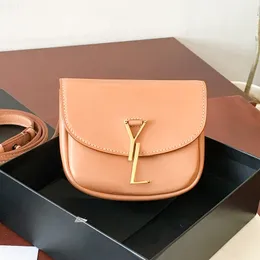 Women Kaia Classic Flap Mini ramię worka siodła moda luksurys męski torebka sprzęgła skórzana torba torba torba torba TOTE