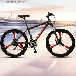 Bicicletas Ride-Ons Mountain Frame Bicycles 26 polegadas velocidade variável engrenagem fixa raça de carbono de alto carbono Biciciclas de ciclismo Bici da Corsa Ferramentas de movimento L47