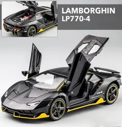 Lamborghini LP770 سبيكة محاكاة طراز سيارة 132 لعبة الديكور هدية 1604123