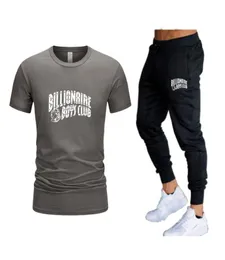 Set di uomini per tracce di design per le piste estive pantaloni set di pantaloni da jogger di fitness casual maglietta hip hop moda men039s tracksui8582226