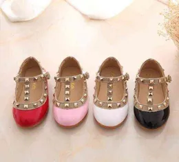 CCTWINS KIDS spring girls brand for baby shoes stud Single shoes children nude sandal toddler princess flats party Dance shoe X0701259103