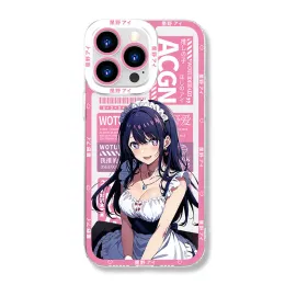 Xiaomi RedmiのアニメHoshino AI TPUシリコンケースNote 12 4G 5Gターボ11 Pro Plus 12S 11S 10S 9S 10 8 7 6 9 10C K60 K60Eカバー