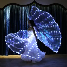 Super Alas Isis LED Wings für Tanzzubehör Schmetterling Flügel Kostüm für erwachsene Kinder Kostüm Zirkus LED LEGEL LEULT
