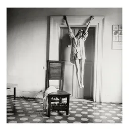 Francesca Woodman Untitled Roma Italia 1977 Pinting Poster Print decorazioni per la casa incorniciata o non corniciata materiale di piopaper 6238488