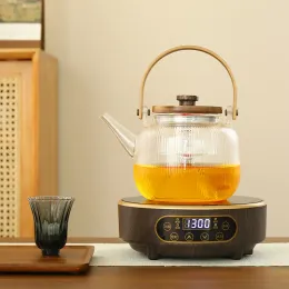 Kettles 1300W Electric Ceramic Spise Tea Spise Electric varmplatta Värmare Stis 7 växelvärmningsugn Mini Tea Maker Water Boiler 220V