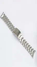 20mm 22mm 품질의 오메가 스트랩을위한 Sea Man Man 300 Man 007 1281926 용 오메가 스트랩을위한 Solid Stainless Steel Watch Band