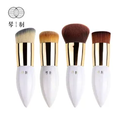 Комплекты Qinzhi Professional Make Up Make Up Make Up Brate 1pc Короткая ручка с коротки