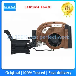 Pads For Dell Latitude E6430 Laptop CPU GPU Cooling Fan With HeatSink 09C7T7 9C7T7 CN09C7T7 100% Tested Fast Ship