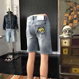 Jeans designer di jeans maschile, pantaloni a metà, in cinque parti grigio nero illimitato di denim, bellissimo head beauty disegnato a mano gpww f9rp