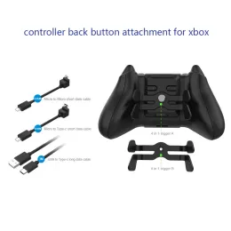 Gamepads GamePad Controller Joystick bakknapp med turbo -funktion för X Box Series X/S