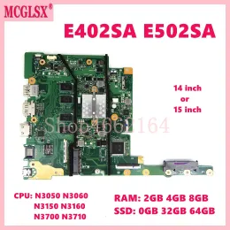 Mãe -mãe E402SA com N3050 N3060 N3150 N3160 N3700 N3710 PRINCIPAL PARA ASUS E402SA E502SA X502SA F502SA L502SA L402SA Lapto -mãe placa -mãe