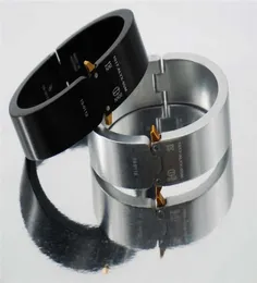 Alyx Rollercoaster Bracelet Men Men 1017 Alyx 9SM Bracelets 11高品質オーストリアレーザーレーザーカフバックルクラスプQ07171829439