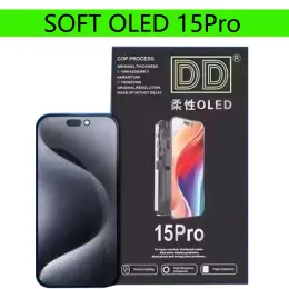 100％テスト新しいOLED LCDディスプレイiPhone 15 15Pro 13Pro 14Pro Max 13Promaxデジタイザータッチスクリーンのパンタラ交換