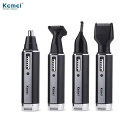 Kemei KM-6630 4in1 Elektrische Nase USB wiederaufladbare Rasiermesser Rasiermesser Herren Gesichtsbehörde Tools5210100