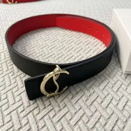 남성의 디자이너 Louboutin Belt for Women Fashion G Z 가죽 편지 버클 벨트 허리띠 고품질 거들 숙녀 Cintura Nice Holdone 615