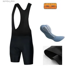 Cykel shorts Ny italiensk cykelstolskudde män cyklande bib shorts sommar mountainbike bib shorts 8h vadderad andedbock snabb torr mtb byxor l48