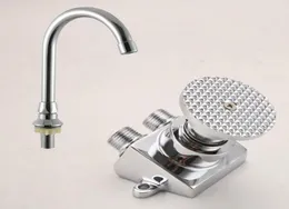 Special Offer Promotion Chrome Brass Torneira Faucet Hongjing Type Medical Pedal Tap Switch Foot Basin Leading Laboratory4726804