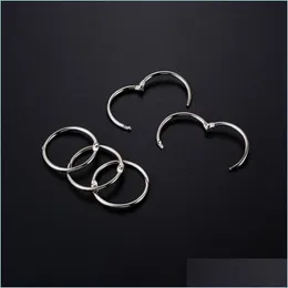 حلقات المفاتيح كتاب الموثق مرنة حلقة معدنية مفتوحة Circlips 3x44mm Nickel للمجلد DIY PO الألبوم علامات MTI الغرض تسليم JE DHF9G