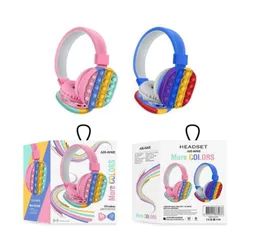 Nowy 5 0 Goston stereo zestaw słuchawkowy Creative Sile SU Bubble Fiet Toys Luminou Duża prosta zabawka dla Kid211p3998766