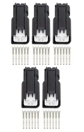 5 SETS 6 PINS LITA APERTURE VATTOSKT KONTACER PLUG -biladapterplugg med terminal DJ7066B06214579840