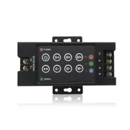 2024 Neue Eisenschale Wireless Fernbedienung RGB 8 Keys DC12V 24V 30A 360W 720W RF LED Controller Control LED-Strip Sicher, hier sind der 3 Long-Tail