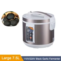 صانعو 7.5L أسود الثوم الفخاري DIY zymolysis وعاء Natto الزبادي صانع 90W