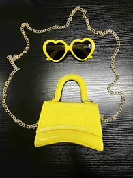 Handbags little girls purses 2022 designer kids bags handbag sunglasses kid purse sets bolsas inspirada