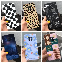 Cover Honor 50 Lite Phone Case NTN-L22 NTN-LX1 NTN-LX3 HUAWEI NOVA 8I FUNDA Honor50 LITE 소프트 TPU CAPA를위한 충격 방지 범퍼