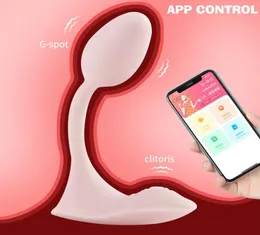 Massage Wearable Vibrating Egg App Control Dildo Vibrator Female Masturbator Sex Machine Gspot Vagina Stimulator Sex Toys for Cou7482808