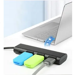 2024 1 Setzen Sie Micro USB OTG 4 Port -Hub -Ladeadapterkabel für Smartphone -Tablet Hochgeschwindigkeits -USB -Hub für Android -Geräte