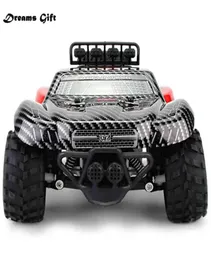 24 GHz drahtlose Fernbedienung Desert Truck 18 kmh Drift RC Offroad Car RTR Spielzeuggeschenke bis zu Geschwindigkeitsgeschenken für Jungen 21080966666024502616