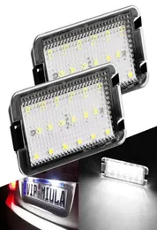 2x LED Numer ogona Lampy światła tablicy rejestracyjnej Błąd dla se t ibiza 6l ab for alte cordoba leon toledo III 20042009282A5525641