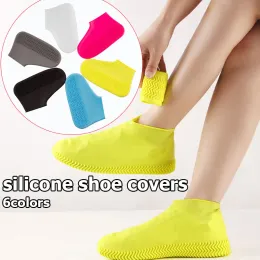 1 para wielokrotnego użytku wodoodporne Covers Covers Rain Do jednorazowe buty do deszczu buty przeciwdeszczowe Botek na zewnątrz buty do chodzenia