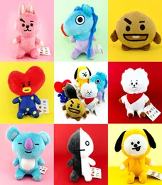 Nowa urocza zabawka z kreskówek pluszową pluszową wypchaną lalką zabawkę BT21 Bangtan Boys K- Army Chimmy Gifts Fashion6578898