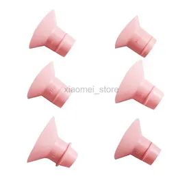 Breastpumps Breastpumps Silicone Flange Inserts for Breast Pump Electric Breast Pump Shield Nipple Tunnel Narrow Connector Feeding Essential 240412