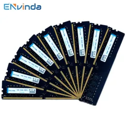 Rams Envinda DDR4 PC RAM 4GB 8GB 16GB 32GB 2400 2666 3200 DIMM DEAKTP 메모리 지원 DDR4 마더 보드 RAM 전용 PC