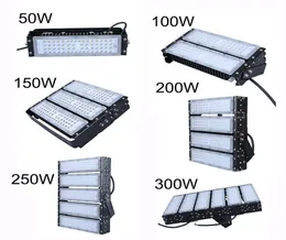 Światła tunelowe 50 W 100W 150W 200W 250W 300W SMD3030 Moduł reflektorów Fin Fin ciepło rozpraszanie Wodoodporne IP65 White White na autostradę P7034461