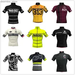 Rowerowe koszulki Rosti 2022 Jersey Men Men Outdoor Racing Suit Team Bike Ubranie MTB Road Rowcy Mundur Breathab Shirts Ciclismo L48
