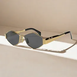 A128 Fashion Metal UV400 Lens Female Star samma solglasögon Kvinnor Designer Högkvalitetsglasögon Okulary Przeciwsloneczne Damskie