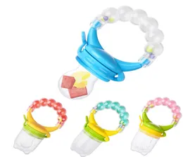 Nuovi bambini Anello Nipple Fresh Food Fruit Vegetable Nibbler Feeding Strumento di alimentazione Sicuro Forniture per bambini Borse per ciucini Banca del ciuccio 4982462