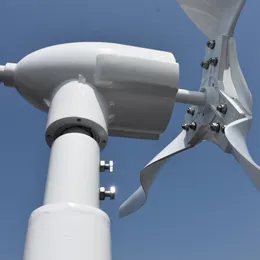 10000W Horizontale Windturbine mit MPPT -Ladegerät und Raster -Wechselrichter 24 V 48 V 96 V Windgenerator für Hausgeräte