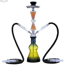 Tillbehör Arab Glass Shisha Pipe Hookah Set With Hosah Hose Bowl Tongs Cachimba Nargile Sheesha Chicha Narguile Water Pipe Hookah Kitl2403