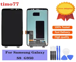 Original 100 Tested LCD Panels Display Touch Screen Digitizer Replacement Part For Samsung Galaxy S8 G950 G950A G950F G950T G950V4714609