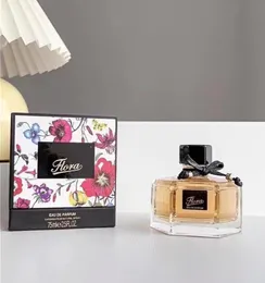 Flora Parfüm Kokuları Kadın Parfüm Koleksiyon Baskı Büyüleyici Kadınlar Sprey Güzel Paket Tasarımı 75ml Floral Flesh5406140
